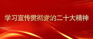 学习宣传贯彻党的二十大精神